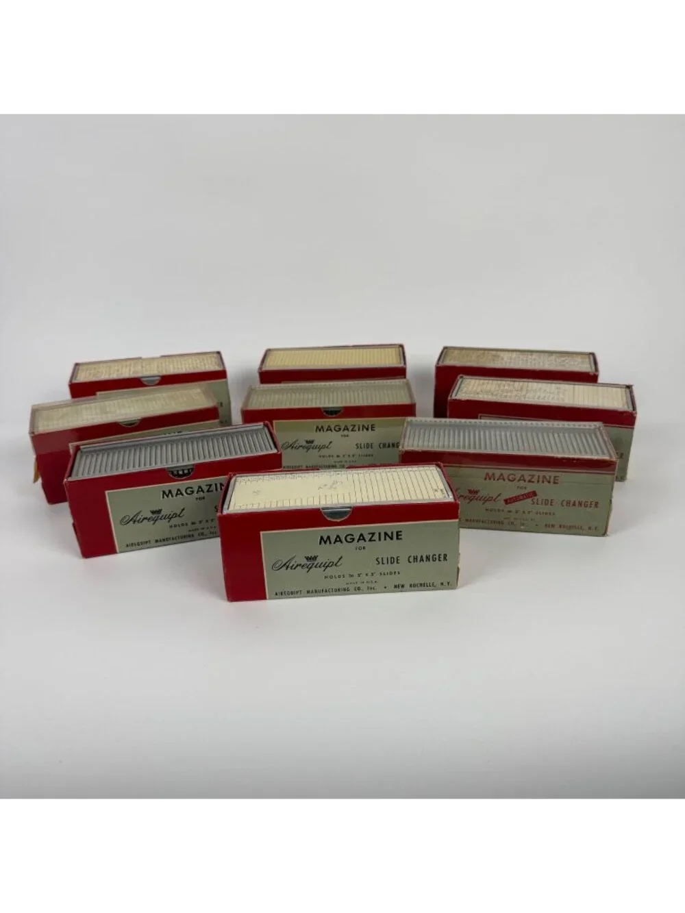 Airequipt Slide Magazine Lot of 9 2